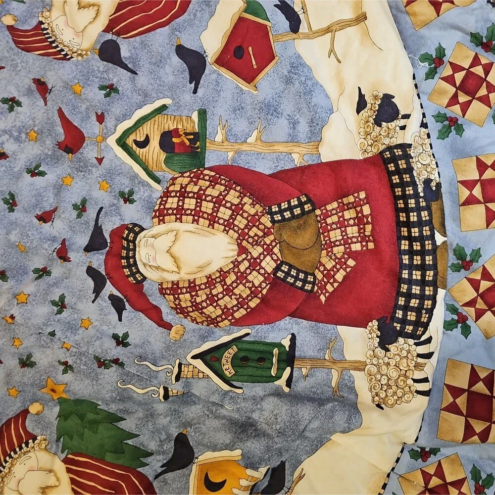 Vintage Debbie Mumm Christmas Tree Skirt 45
